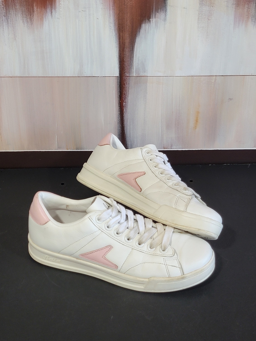 Bata x Wilson John Wooden Low Top Sneakers Lace Up Women's Size 40